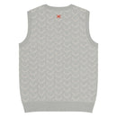 Comprar Chaleco de Cazador venao de punto con cuello pico La Flamenca de Borgoña Bandera España