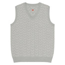 Comprar Chaleco de Cazador venao de punto con cuello pico La Flamenca de Borgoña Bandera España