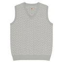 Comprar Chaleco de Cazador venao de punto con cuello pico La Flamenca de Borgoña Bandera España