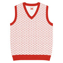 Comprar Chaleco de punto con cuello pico Cruz de Borgoña La Flamenca de Borgoña, Bandera de España, Cruz de Borgoña, Patricia Muñoz, VOX