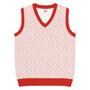 Comprar Chaleco de punto con cuello pico Cruz de Borgoña La Flamenca de Borgoña, Bandera de España, Cruz de Borgoña, Patricia Muñoz, VOX