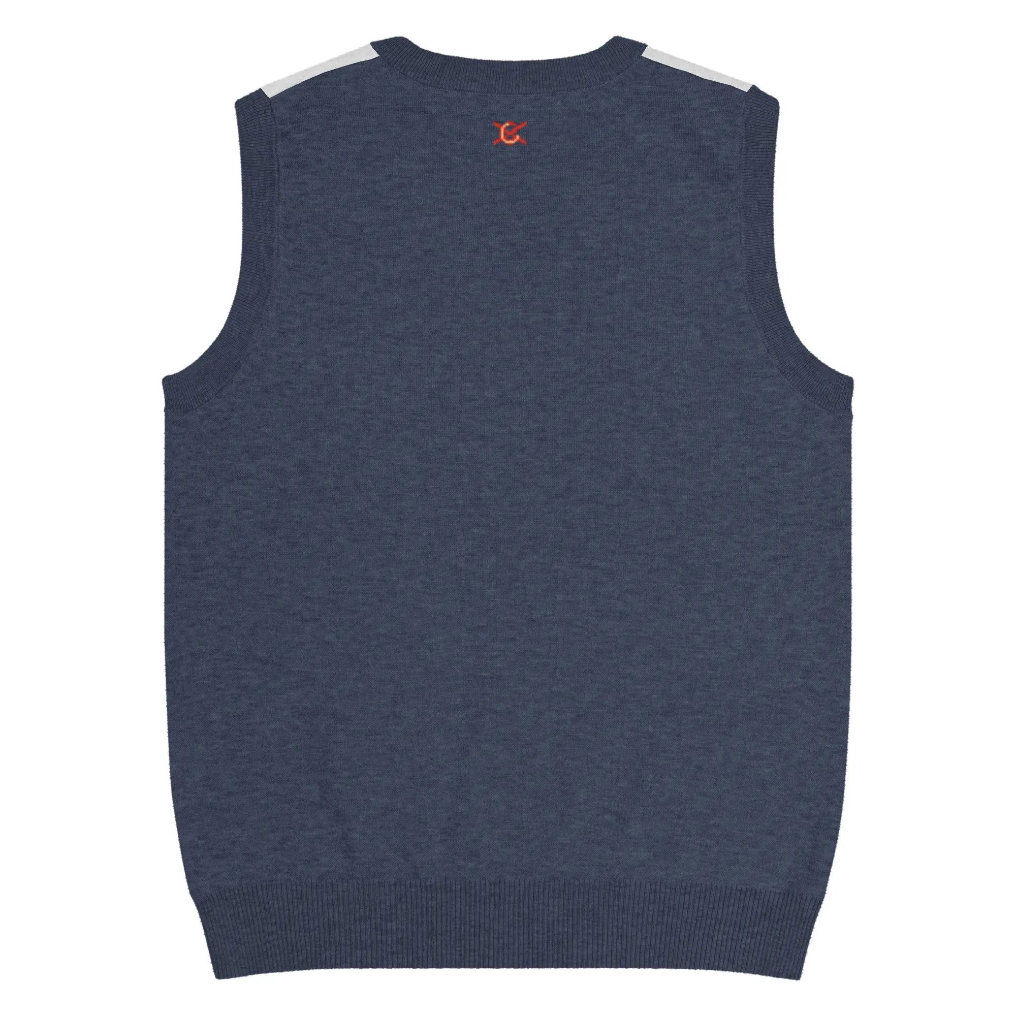 Comprar Chaleco de punto con cuello pico Falange Bandera España La Flamenca de Borgoña Patricia Muñoz VOX