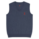 Comprar Chaleco de punto con cuello pico Falange La Flamenca de Borgoña Bandera España