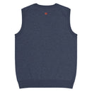 Comprar Chaleco de punto con cuello pico Falange La Flamenca de Borgoña Bandera España