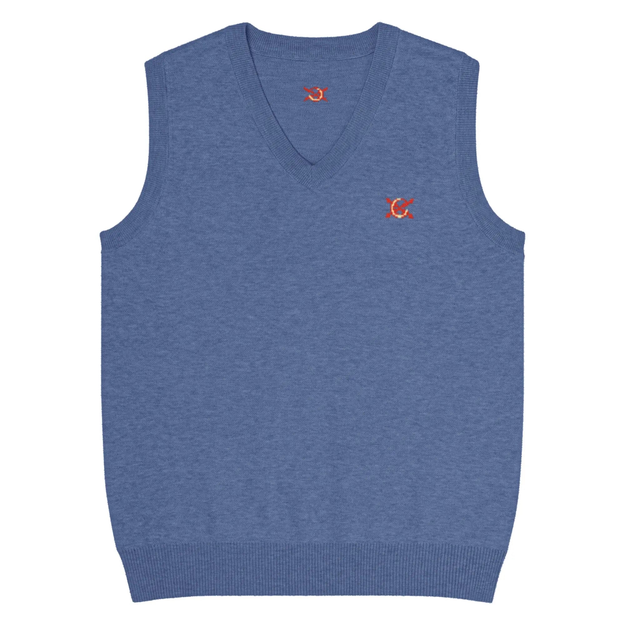 Comprar Chaleco de punto con cuello pico La Flamenca de Borgoña Bandera España La Flamenca de Borgoña Patricia Muñoz VOX