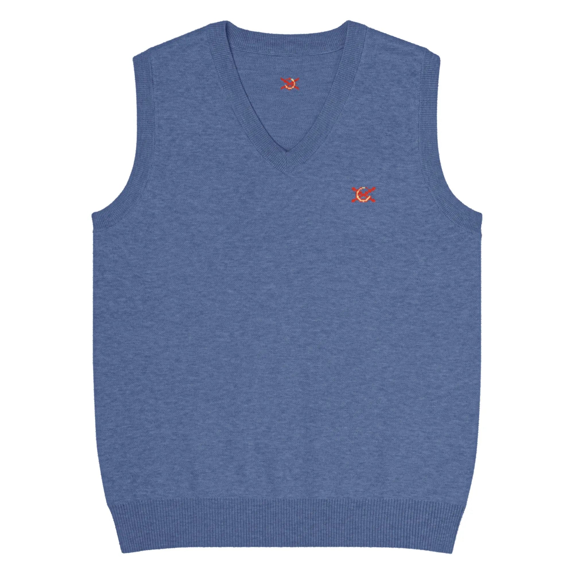 Comprar Chaleco de punto con cuello pico La Flamenca de Borgoña Bandera España La Flamenca de Borgoña Patricia Muñoz VOX