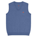 Comprar Chaleco de punto con cuello pico La Flamenca de Borgoña La Flamenca de Borgoña Bandera España