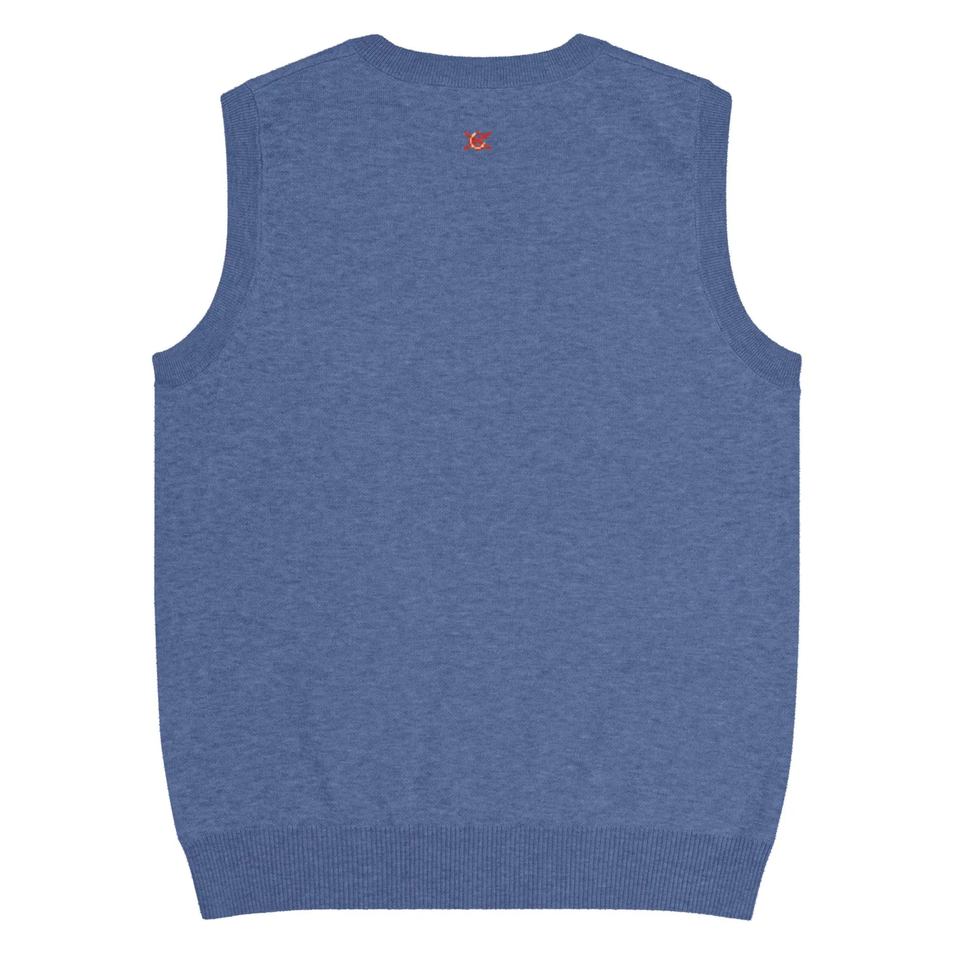 Comprar Chaleco de punto con cuello pico La Flamenca de Borgoña Bandera España La Flamenca de Borgoña Patricia Muñoz VOX