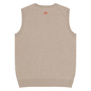 Comprar Chaleco de punto con cuello pico La Flamenca de Borgoña beig La Flamenca de Borgoña Bandera España