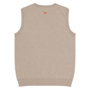 Comprar Chaleco de punto con cuello pico La Flamenca de Borgoña beig La Flamenca de Borgoña Bandera España