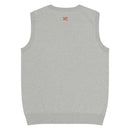 Comprar Chaleco de punto con cuello pico La Flamenca de Borgoña gris La Flamenca de Borgoña Bandera España