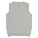 Comprar Chaleco de punto con cuello pico La Flamenca de Borgoña gris La Flamenca de Borgoña Bandera España