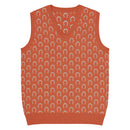 Comprar Chaleco de punto con cuello pico La Flamenca de Borgoña Bandera España