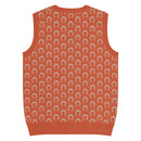 Comprar Chaleco de punto con cuello pico Naranja La Flamenca de Borgoña Bandera España