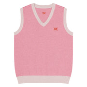 Comprar Chaleco de punto con cuello pico Rosa La Flamenca de Borgoña Bandera España La Flamenca de Borgoña Patricia Muñoz VOX