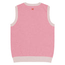 Comprar Chaleco de punto con cuello pico Rosa La Flamenca de Borgoña La Flamenca de Borgoña Bandera España