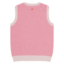 Comprar Chaleco de punto con cuello pico Rosa La Flamenca de Borgoña La Flamenca de Borgoña Bandera España