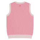 Comprar Chaleco de punto con cuello pico Rosa La Flamenca de Borgoña La Flamenca de Borgoña Bandera España