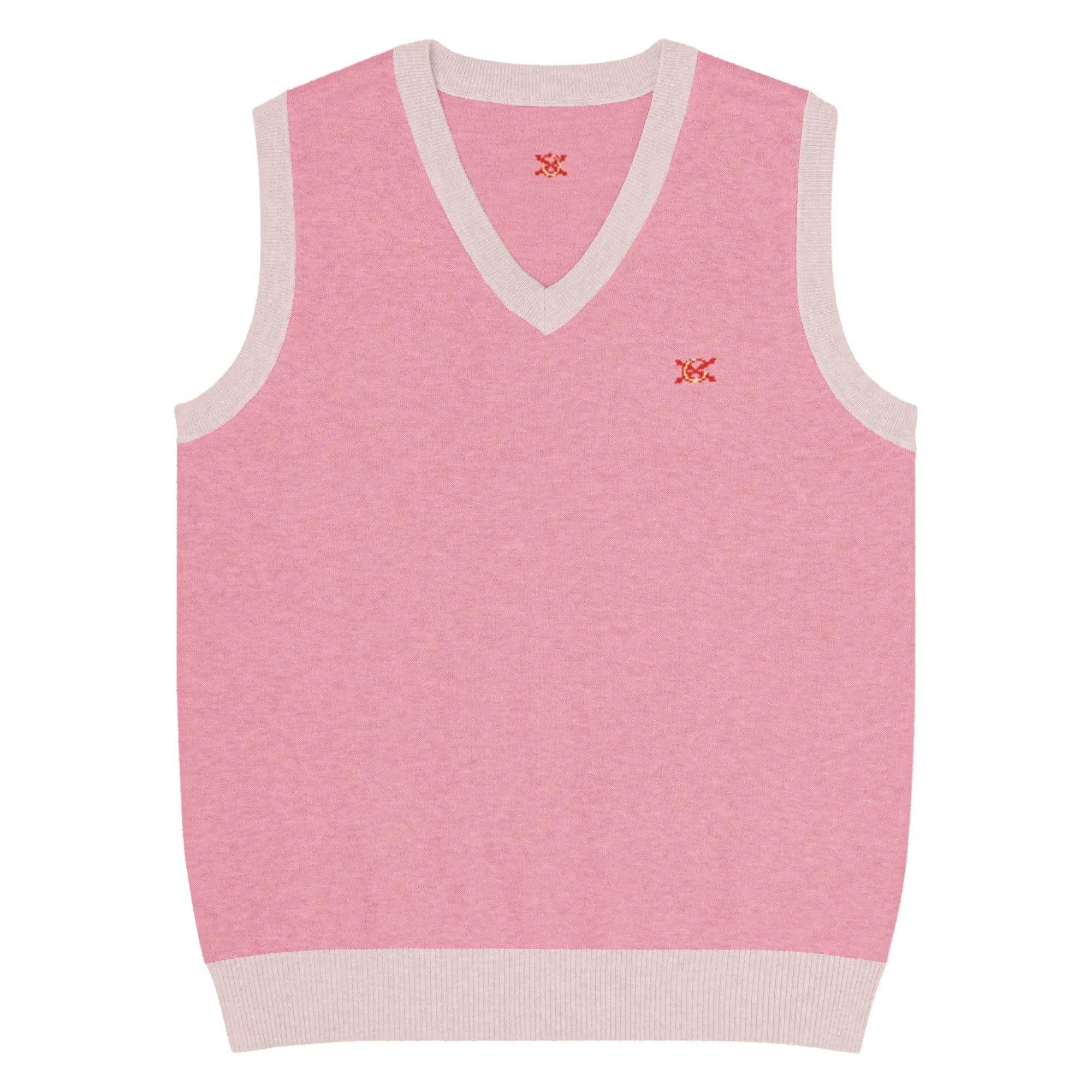 Comprar Chaleco de punto con cuello pico Rosa La Flamenca de Borgoña Bandera España La Flamenca de Borgoña Patricia Muñoz VOX