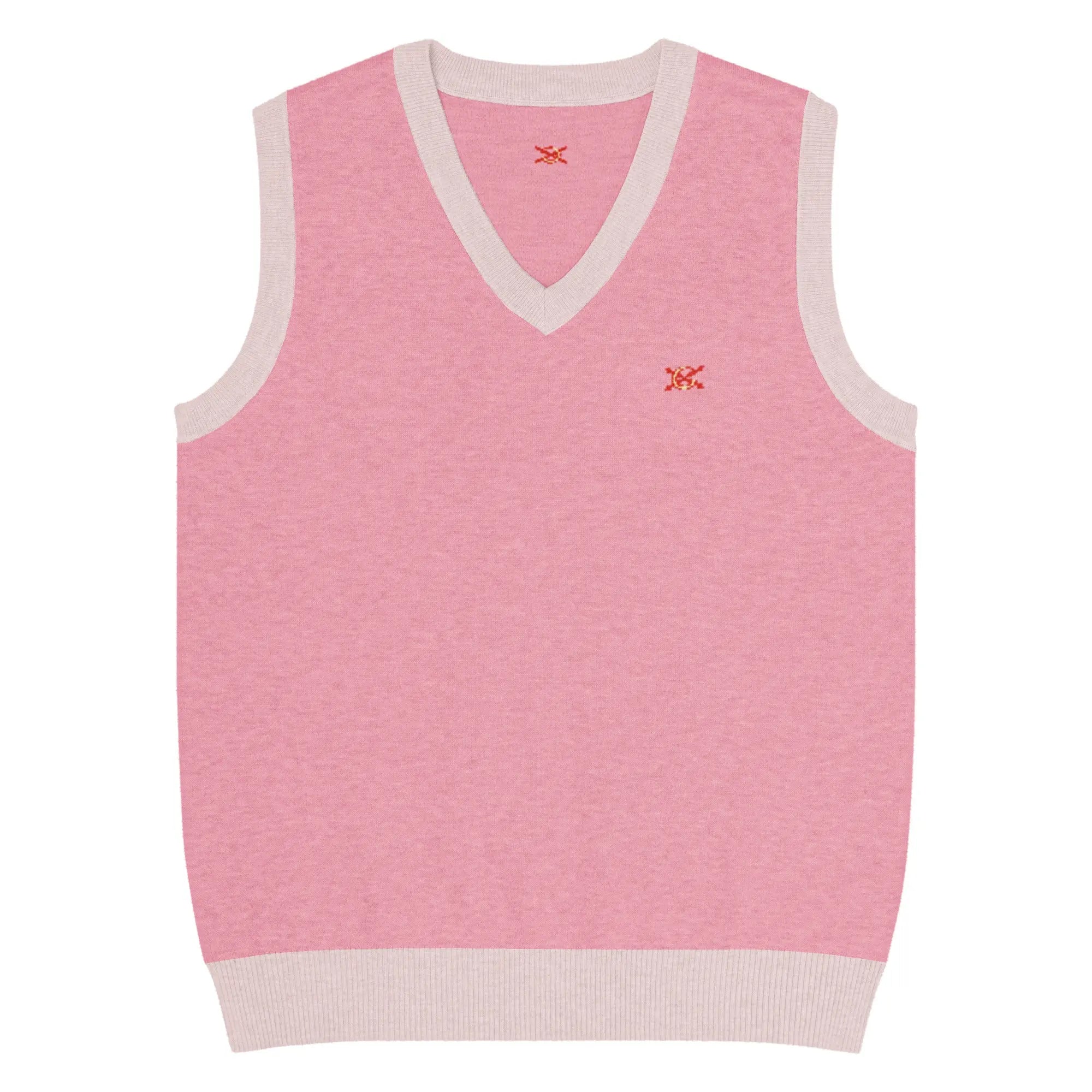 Comprar Chaleco de punto con cuello pico Rosa La Flamenca de Borgoña Bandera España La Flamenca de Borgoña Patricia Muñoz VOX