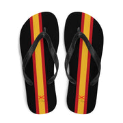 Comprar Chanclas Bandera de España negras Bandera España La Flamenca de Borgoña Patricia Muñoz VOX