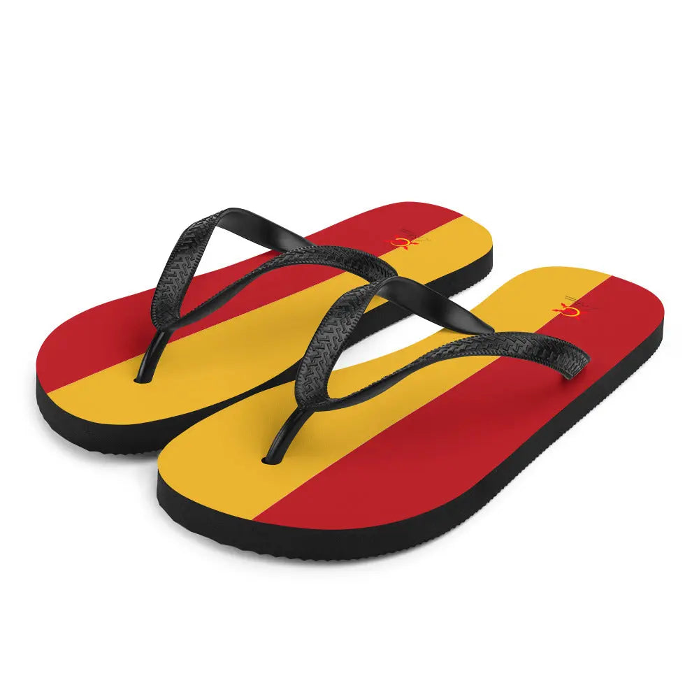 Comprar Chanclas Bandera de España Bandera España La Flamenca de Borgoña Patricia Muñoz VOX