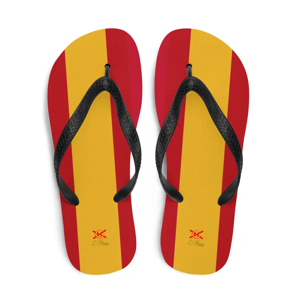 Comprar Chanclas Bandera de España Bandera España La Flamenca de Borgoña Patricia Muñoz VOX