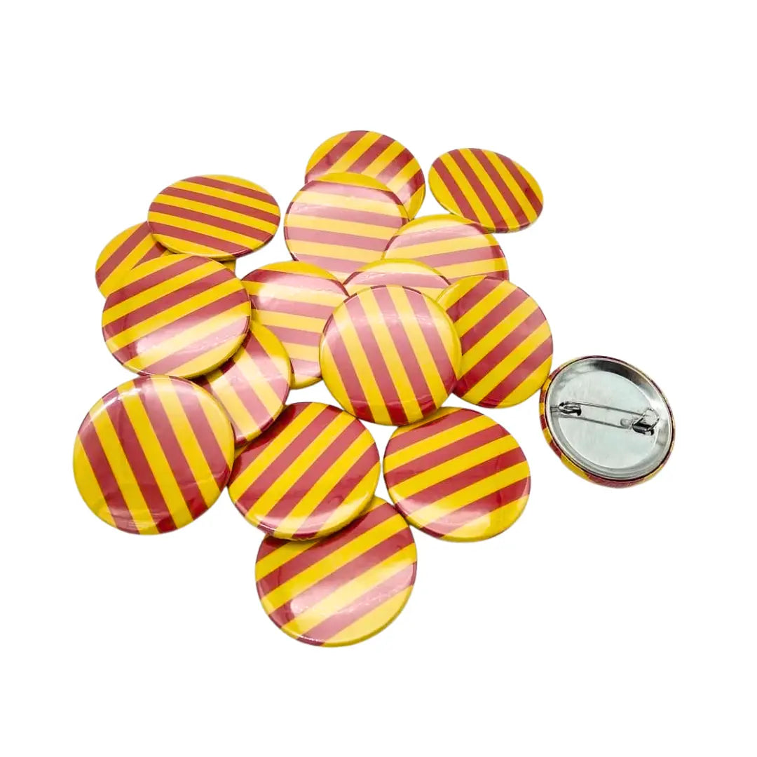 Comprar Chapa bandera senyera catalana 36mm La Flamenca de Borgoña Bandera España