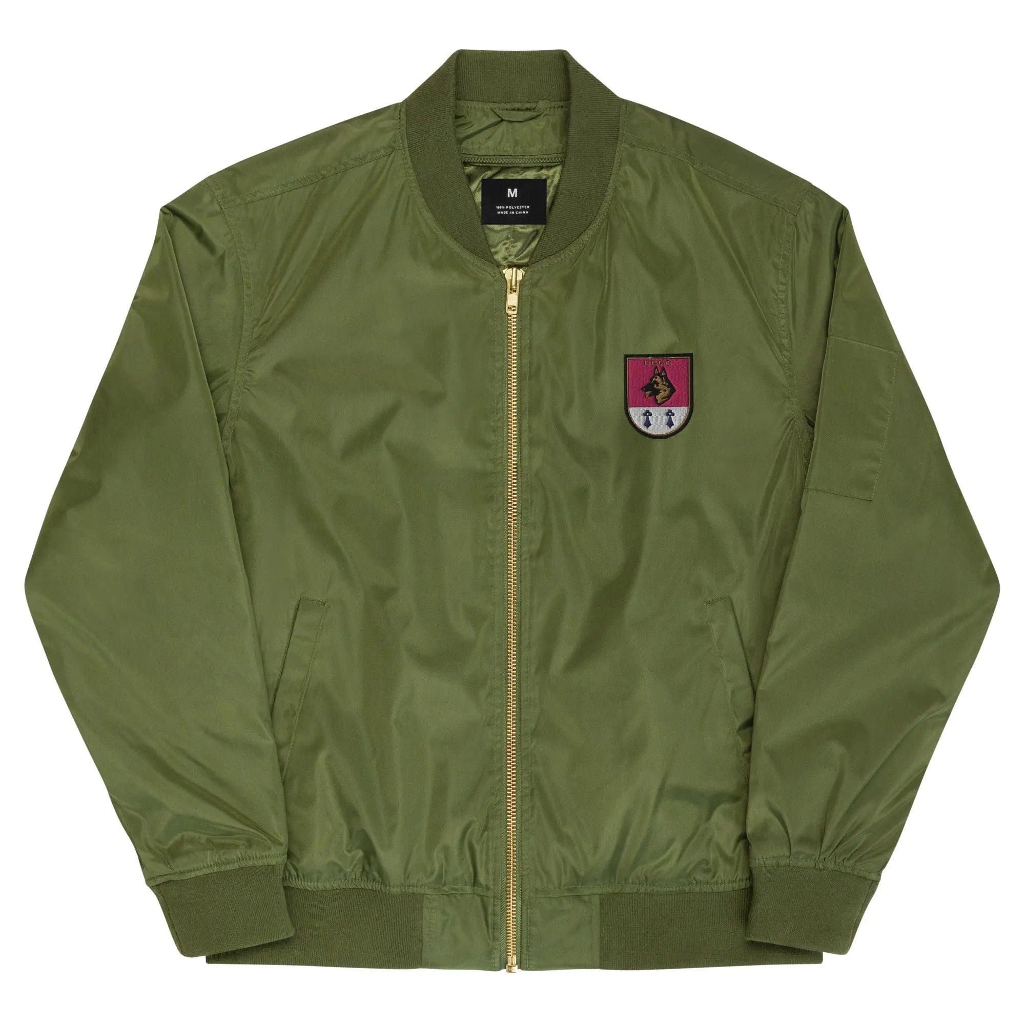 Comprar Chaqueta bomber UEGC La Flamenca de Borgoña, Bandera de España, Cruz de Borgoña, Patricia Muñoz, VOX, Santiago Abascal