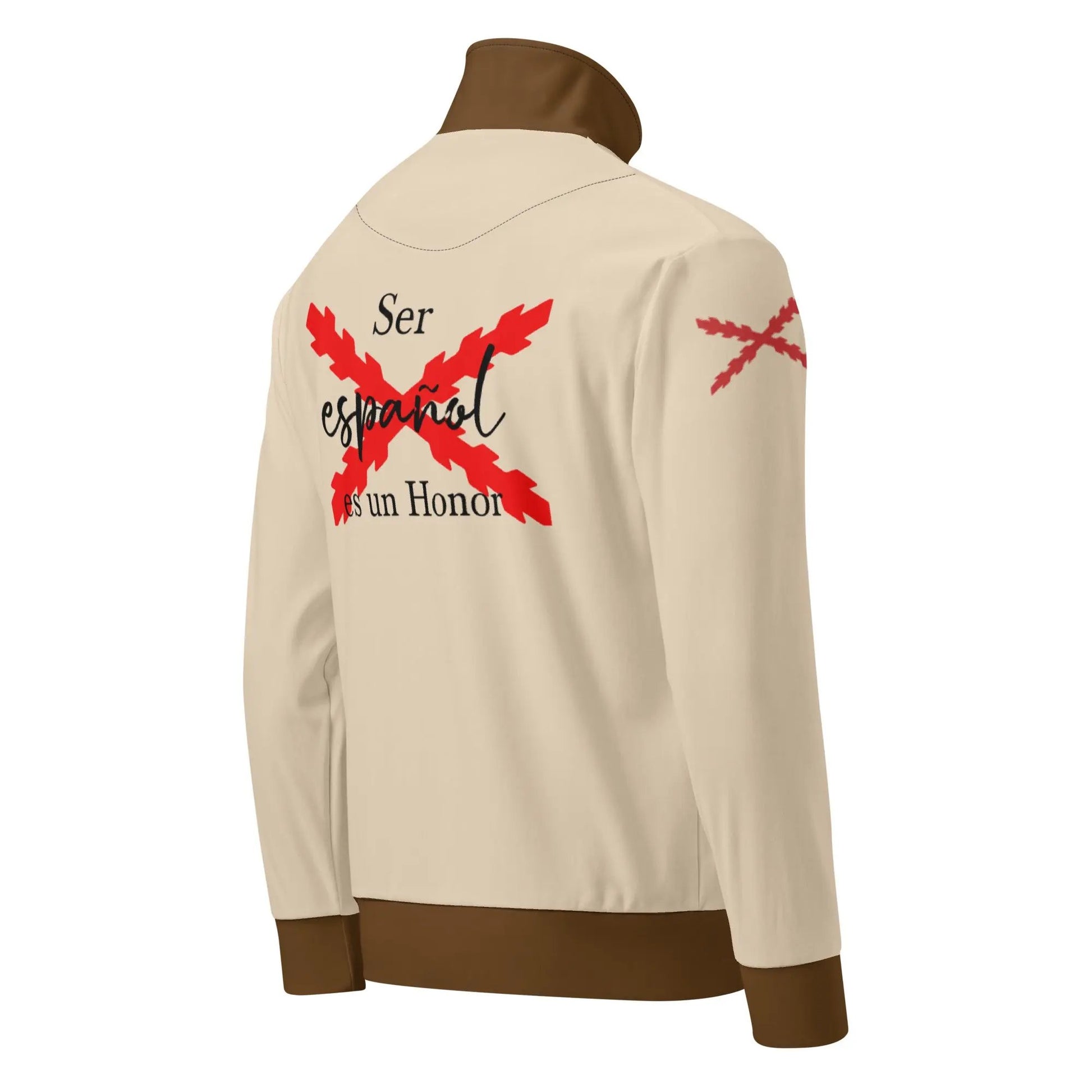 Comprar Chaqueta de chándal unisex "Ser español es un Honor" La Flamenca de Borgoña Bandera España