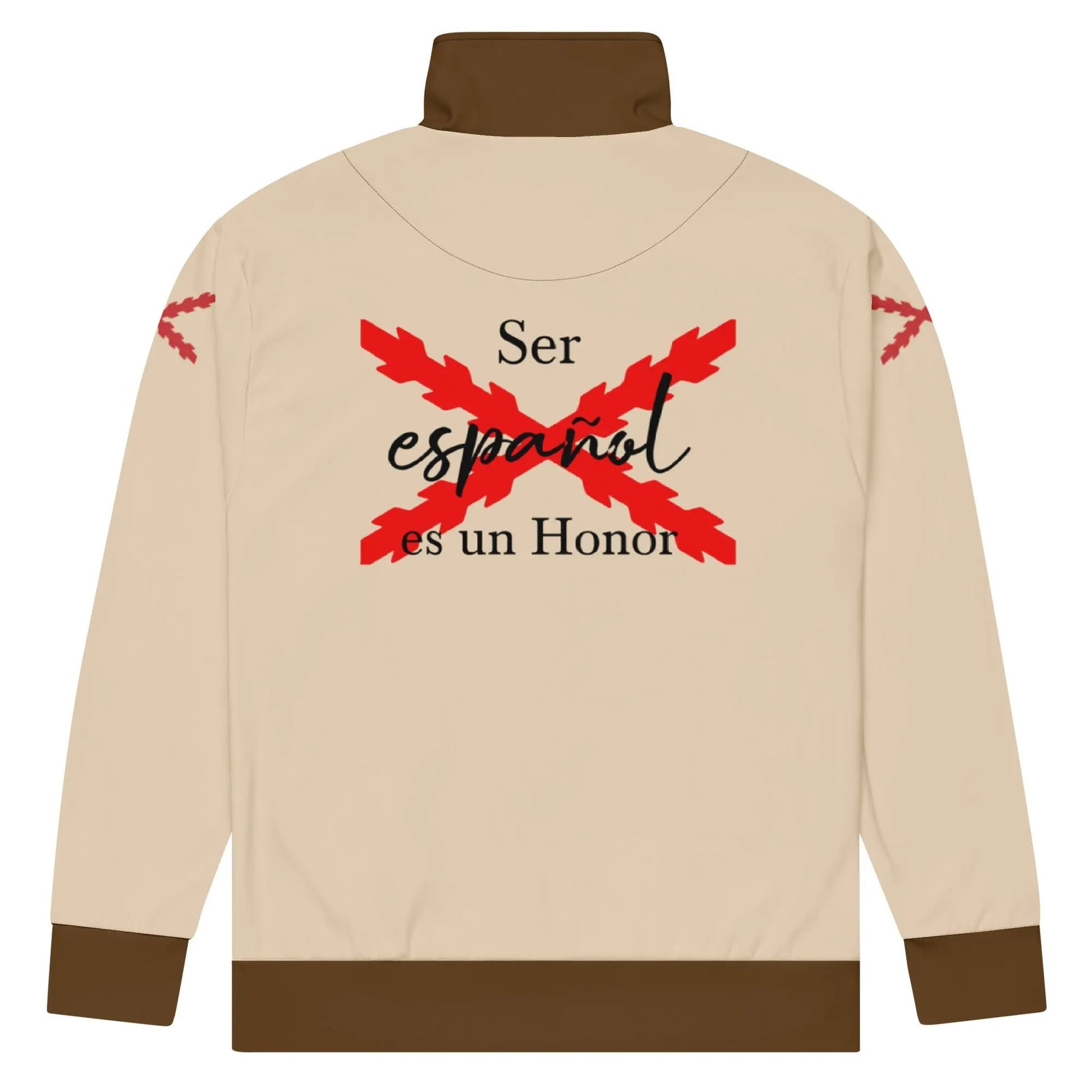 Comprar Chaqueta de chándal unisex "Ser español es un Honor" La Flamenca de Borgoña Bandera España