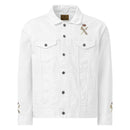 Comprar Chaqueta denim unisex El Honor es mi Divisa Guardia Civil La Flamenca de Borgoña, Bandera de España, Cruz de Borgoña, Patricia Muñoz, VOX, Santiago Abascal