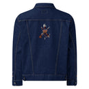 Comprar Chaqueta denim unisex Legión La Flamenca de Borgoña, Bandera de España, Cruz de Borgoña, Patricia Muñoz, VOX, Santiago Abascal