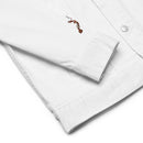 Comprar Chaqueta denim unisex Legión La Flamenca de Borgoña, Bandera de España, Cruz de Borgoña, Patricia Muñoz, VOX, Santiago Abascal