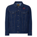 Comprar Chaqueta denim unisex Ser Español es un Honor La Flamenca de Borgoña, Bandera de España, Cruz de Borgoña, Patricia Muñoz, VOX, Santiago Abascal