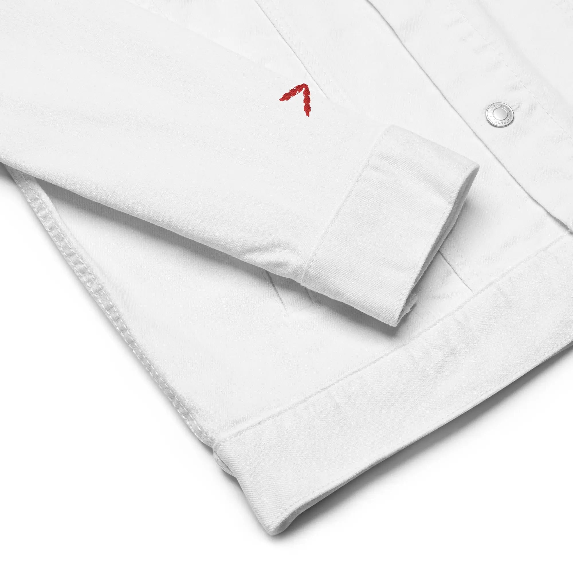 Comprar Chaqueta denim unisex Ser Español es un Honor La Flamenca de Borgoña, Bandera de España, Cruz de Borgoña, Patricia Muñoz, VOX, Santiago Abascal