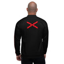 Comprar Chaqueta deportiva Cruz de Borgoña negra bomber unisex La Flamenca de Borgoña, Bandera de España, Cruz de Borgoña, Patricia Muñoz, VOX, Santiago Abascal