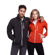 Comprar Chaqueta soft shell hombre La Flamenca de Borgoña, Bandera de España, Cruz de Borgoña, Patricia Muñoz, VOX, Santiago Abascal