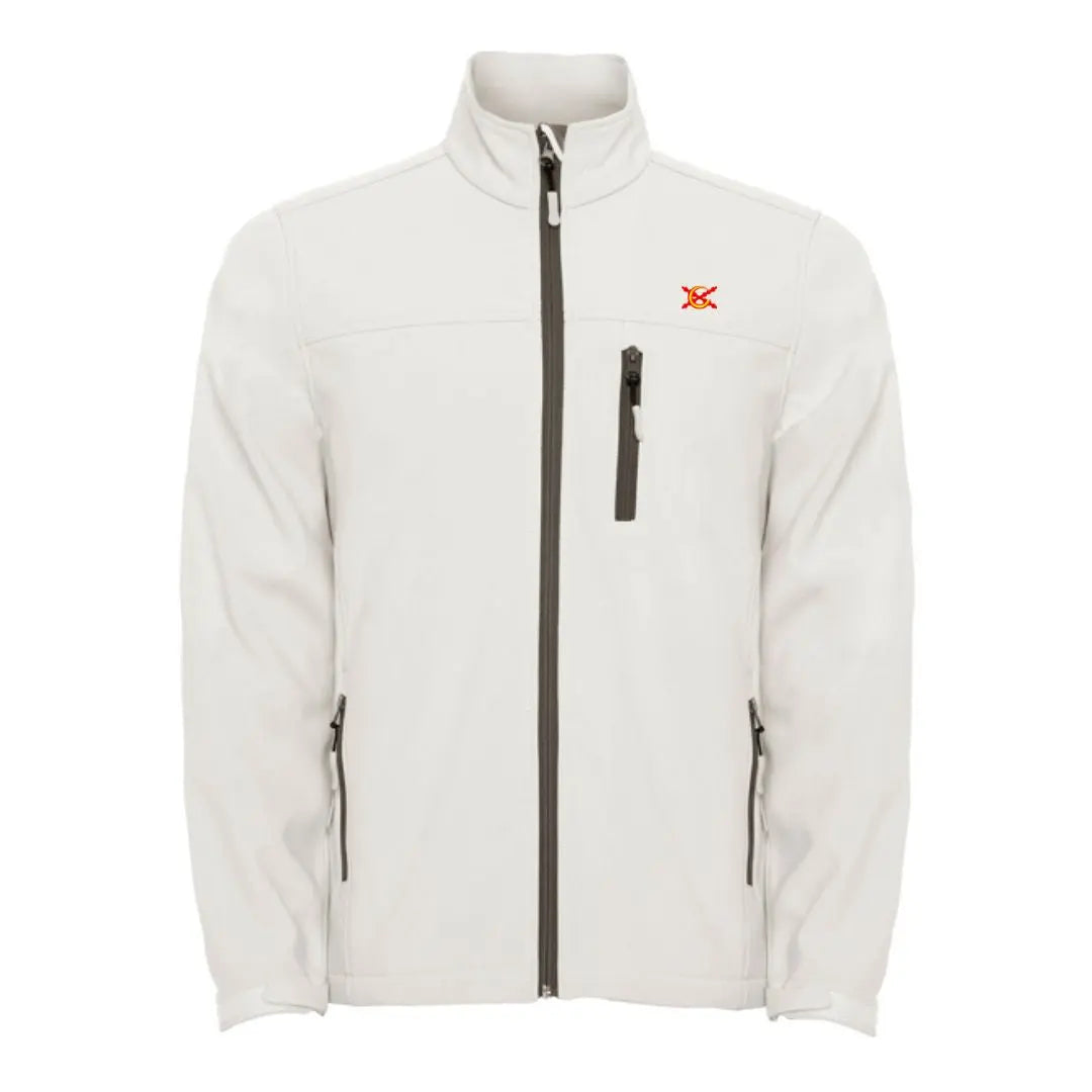 Comprar Chaqueta soft shell hombre La Flamenca de Borgoña, Bandera de España, Cruz de Borgoña, Patricia Muñoz, VOX, Santiago Abascal