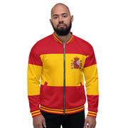 Comprar Chaqueta unisex bomber Bandera de España La Flamenca de Borgoña Bandera España