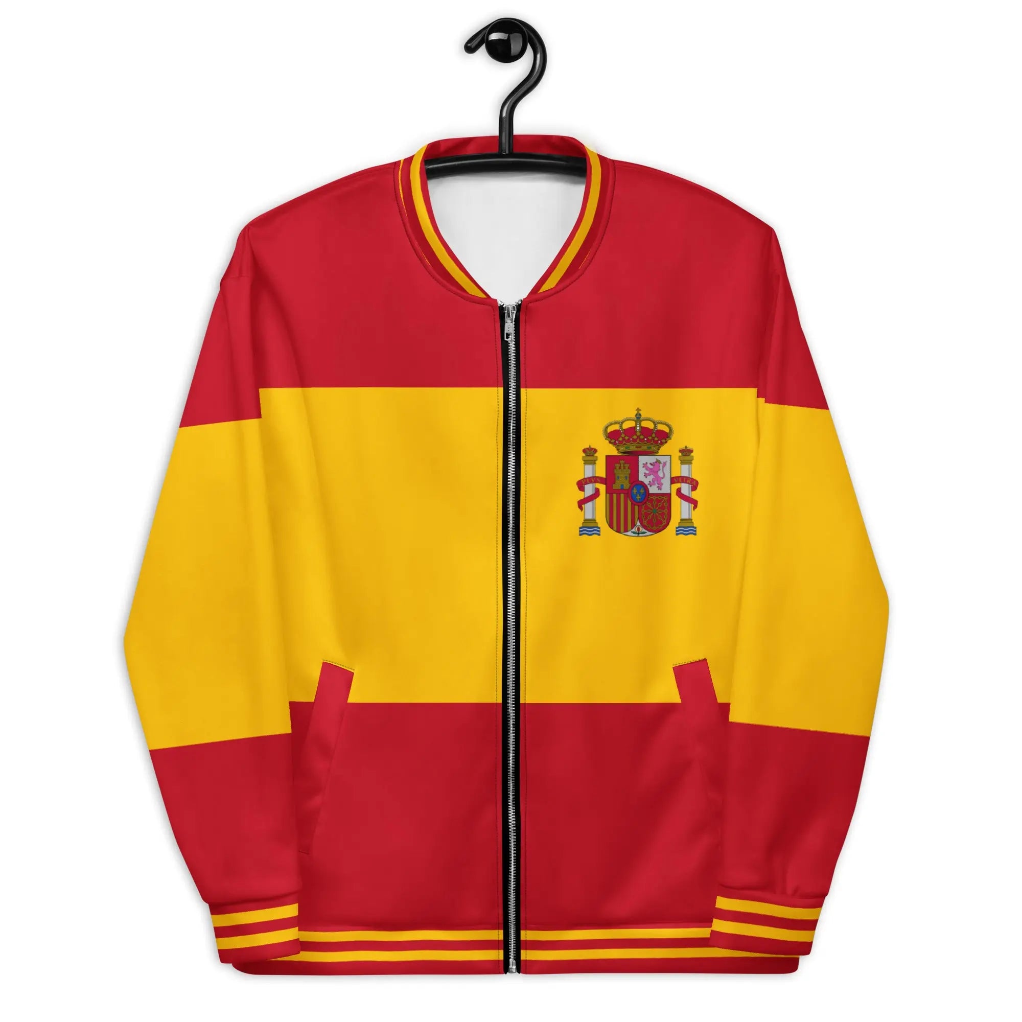 Comprar Chaqueta unisex bomber Bandera de España La Flamenca de Borgoña Bandera España