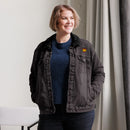 Comprar Chaqueta vaquera borreguillo unisex División Azul La Flamenca de Borgoña, Bandera de España, Cruz de Borgoña, Patricia Muñoz, VOX, Santiago Abascal