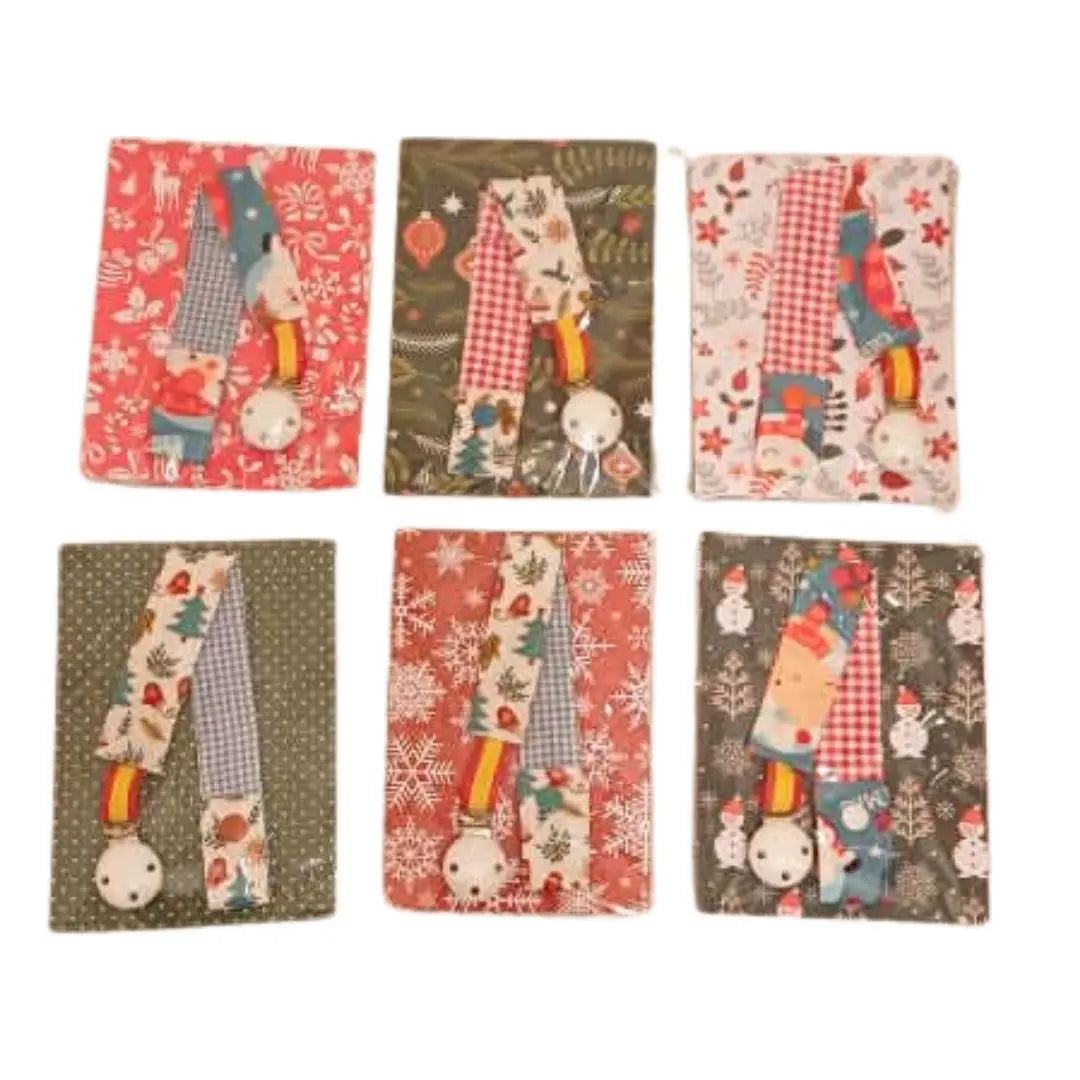 Comprar Chupetero Bandera España de NAVIDAD para Bebé La Flamenca de Borgoña, Bandera de España, Cruz de Borgoña, Patricia Muñoz, VOX, Santiago Abascal