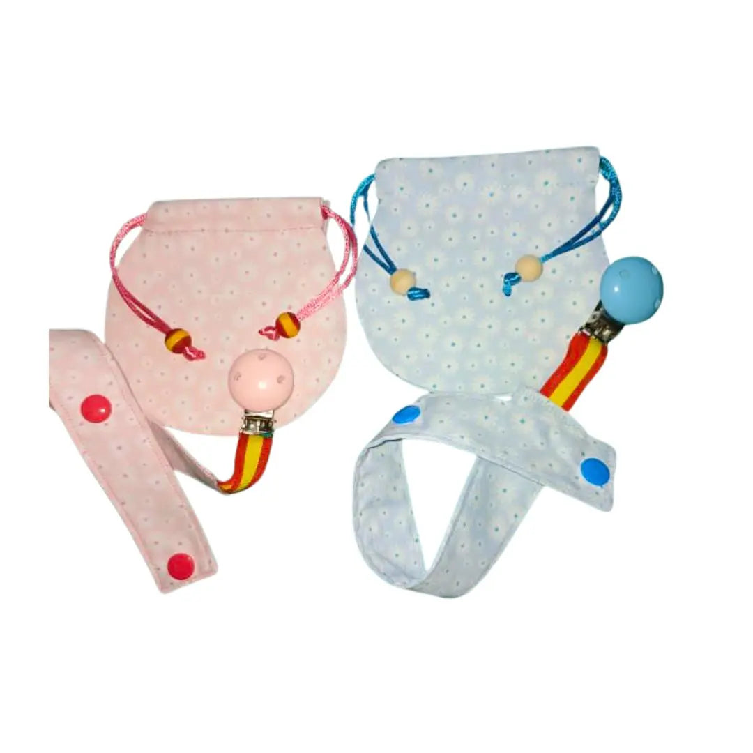 Comprar Chupetero Bandera de España para Bebé La Flamenca de Borgoña, Bandera de España, Cruz de Borgoña, Patricia Muñoz, VOX, Santiago Abascal