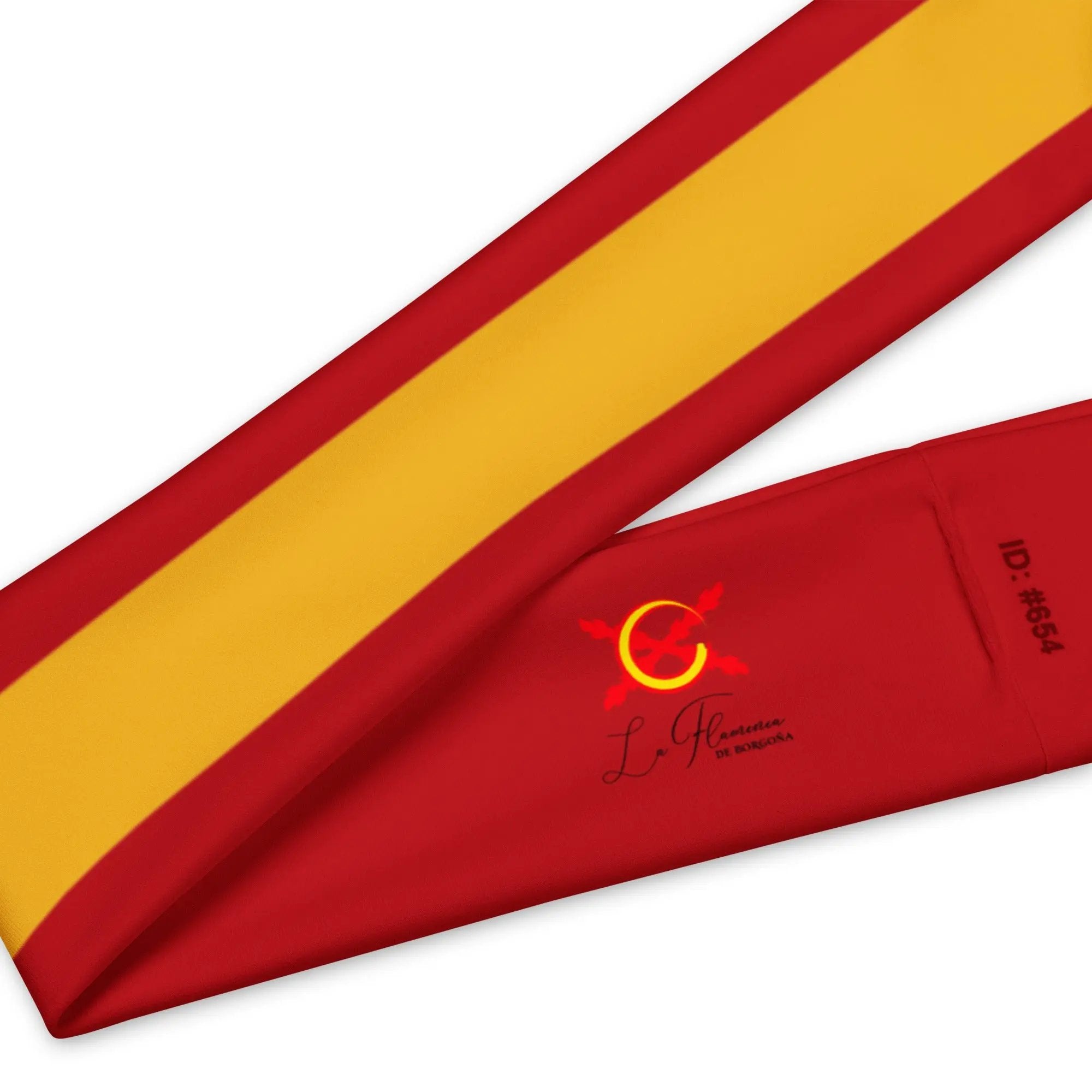 Comprar Cinta para pelo Bandera de España La Flamenca de Borgoña Bandera España