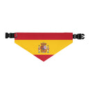 Comprar Collar con pañuelo para mascotas Bandera de España La Flamenca de Borgoña Bandera España