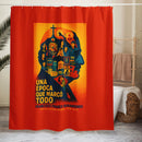 Comprar Cortina de ducha Francisco Franco La Flamenca de Borgoña Bandera España