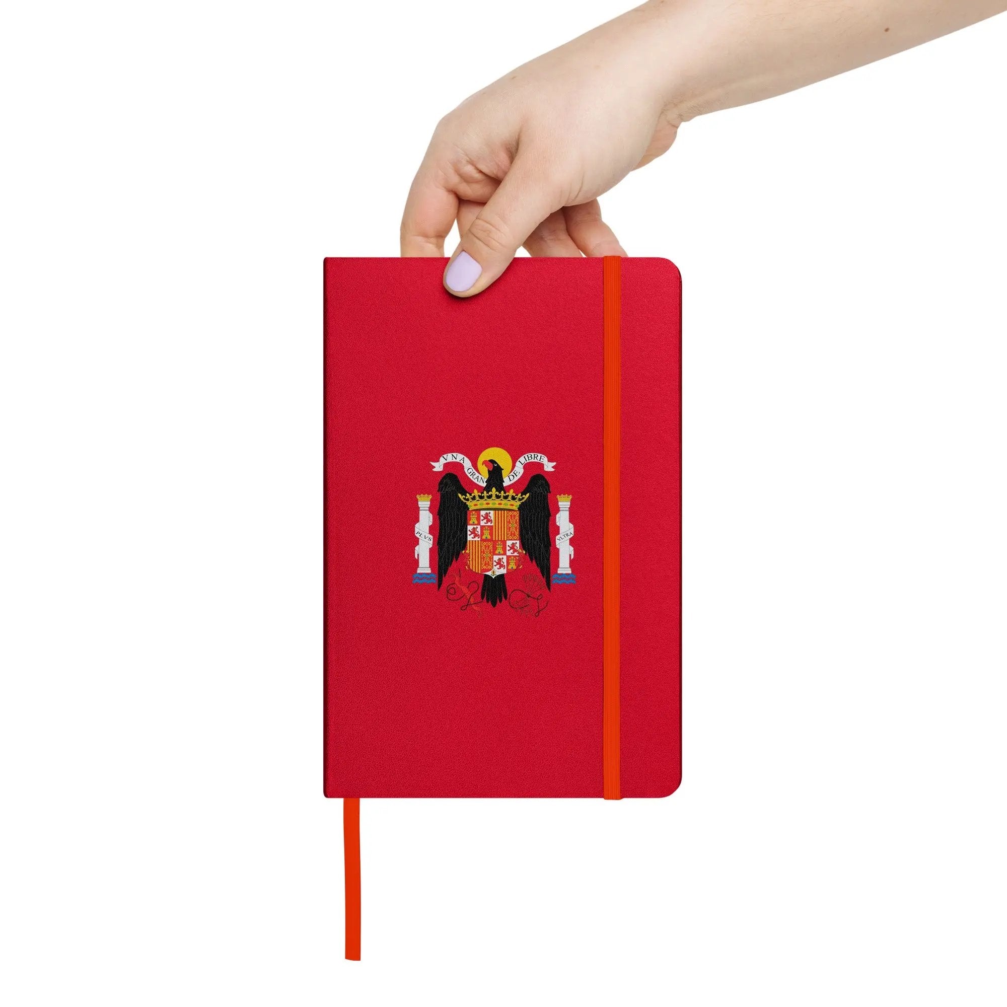 Comprar Cuaderno de tapa dura Águila de San Juan La Flamenca de Borgoña Bandera España