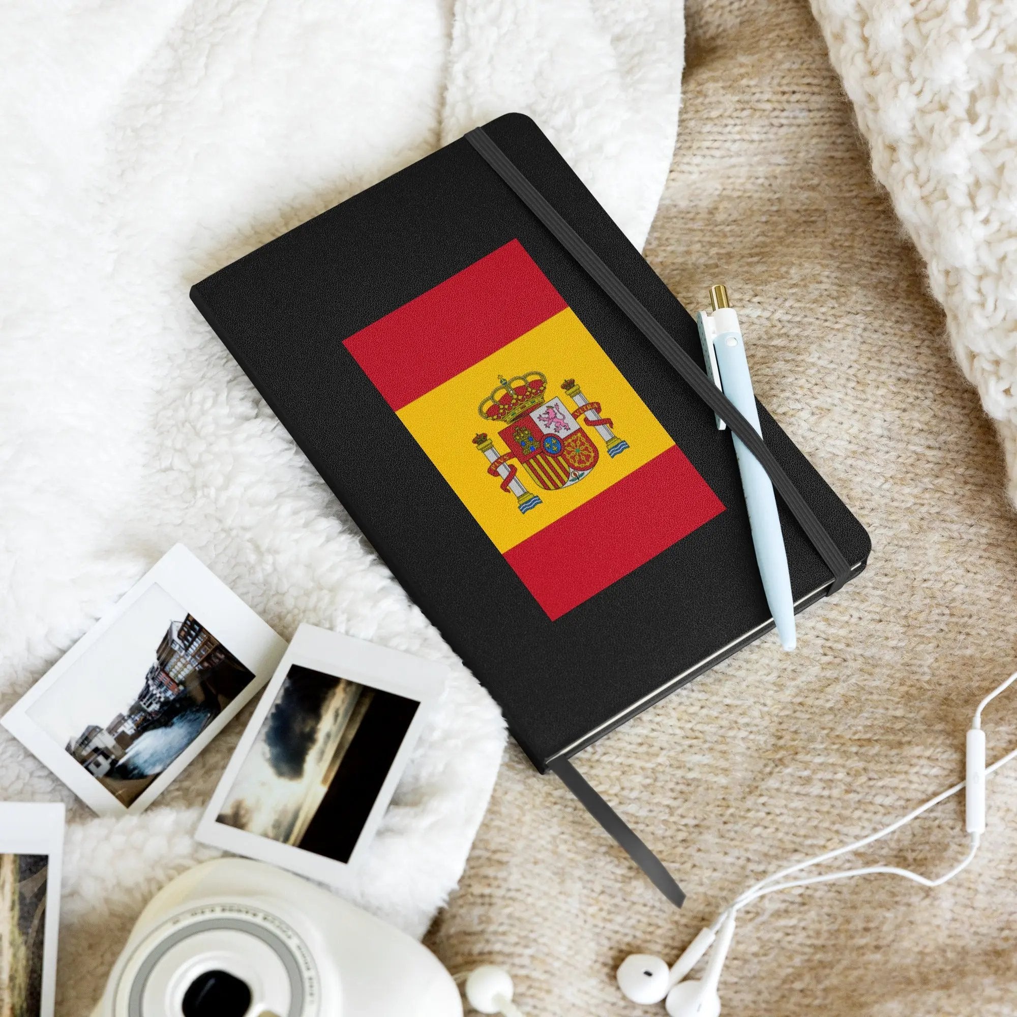 Comprar Cuaderno de tapa dura Bandera de España La Flamenca de Borgoña Bandera España