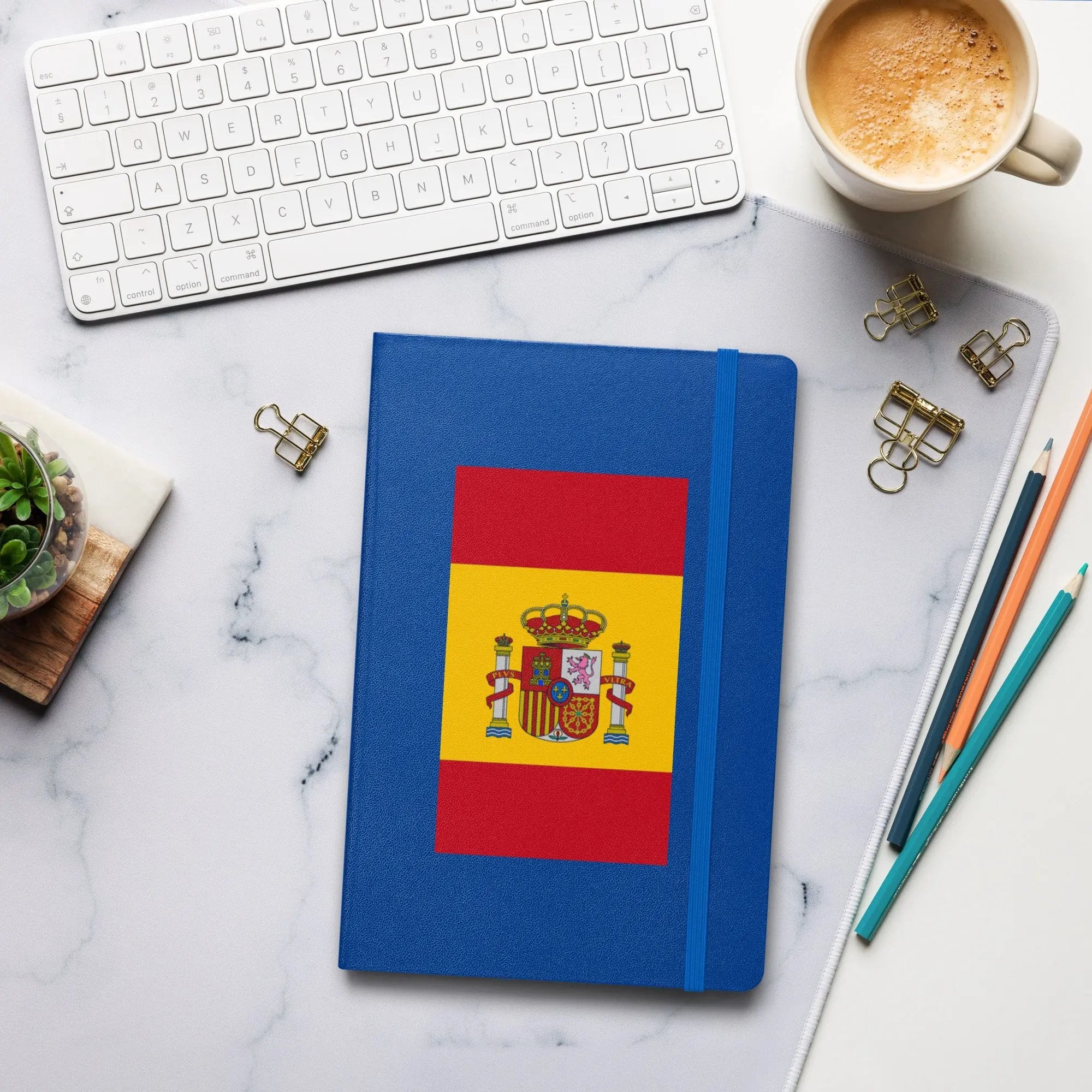 Comprar Cuaderno de tapa dura Bandera de España La Flamenca de Borgoña Bandera España